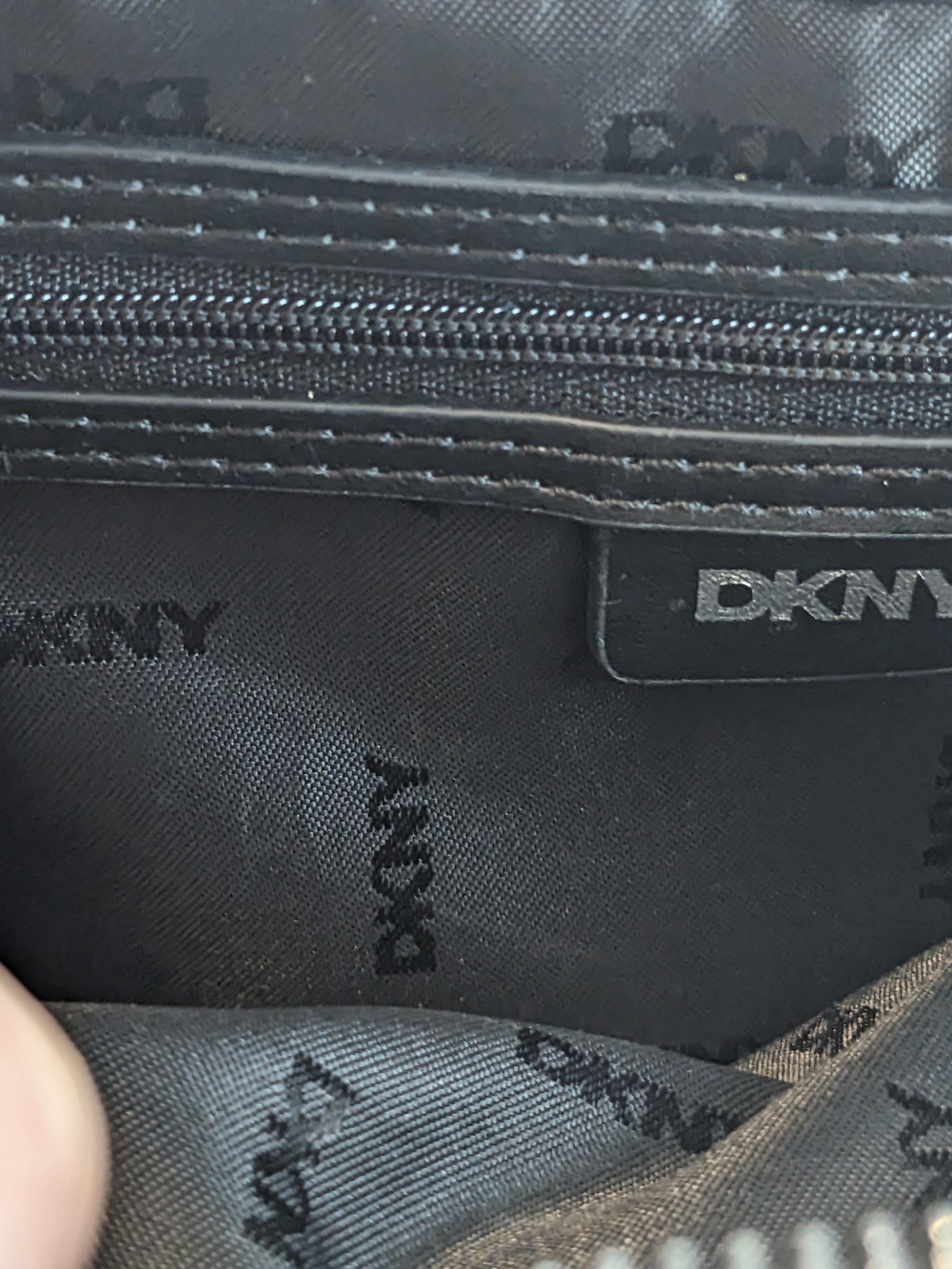 DKNY Silver Crossbody Camera Bag - Picture 4 of 8